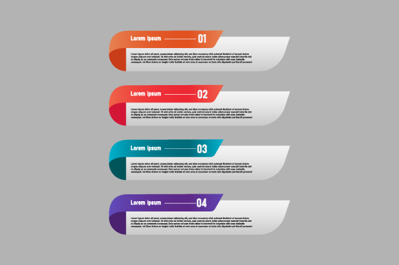 Banner Set Infographic Design Concept