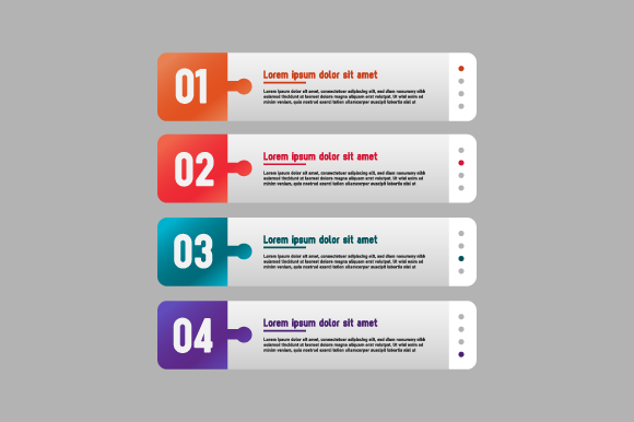 Infographic Element Banner Design for Graphic Templates
