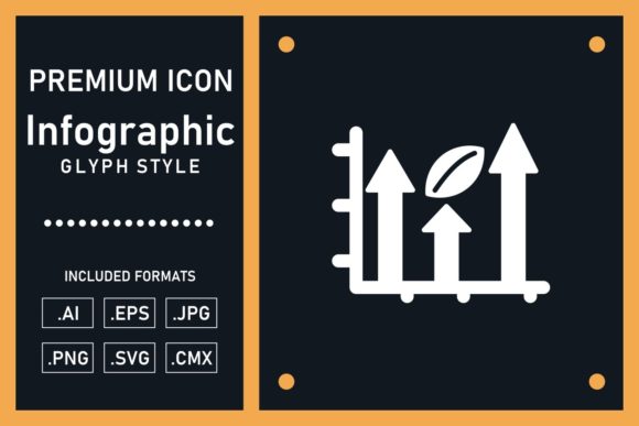 Infographic Vector Glyph Icon Design: A Versatile Graphic Asset for Content Creators