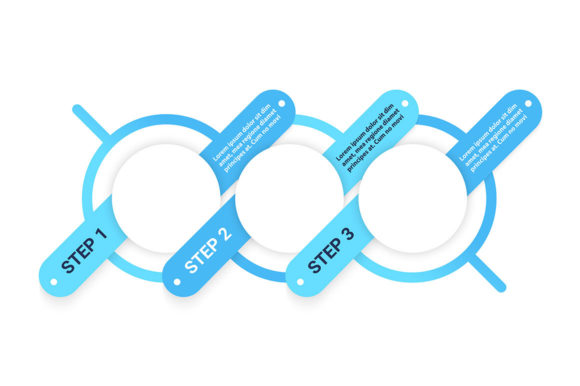 Instructional Guide Vector Infographic: Graphics for Clear Brand Communication
