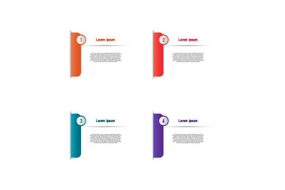 Set of Element Infographic Design: Graphics for Local Business Branding