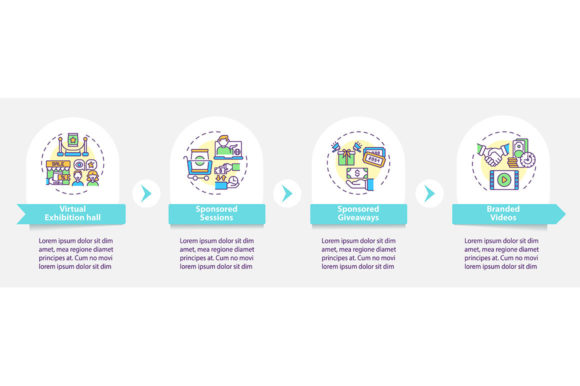Sponsorship VE Vector Infographic Graphics