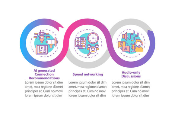 VE for Networking Vector Infographic