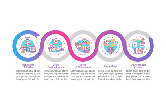 VE Success Tips Vector Infographic: A Powerful Graphic Template for Local Branding